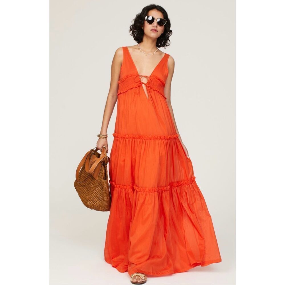 Nicholas Orange Myla Maxi 💛